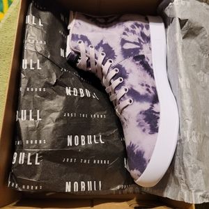 NOBULL Women's Purple Tie-Dye Sneakers